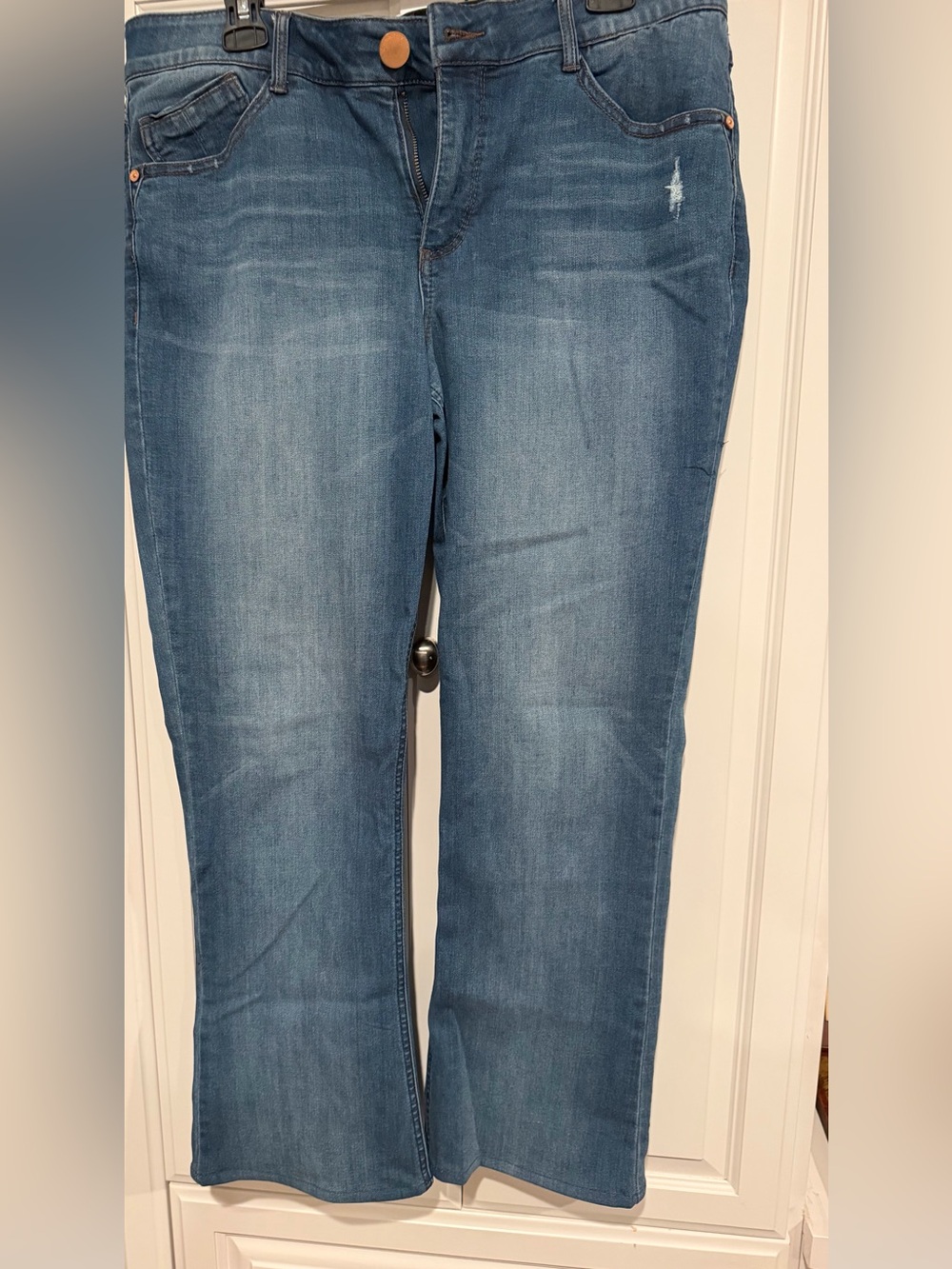 Democracy Women's Light-Mid Blue Bootcut Jeans